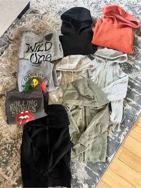 Kids Hooded Sweatshirt Lot - Mixed Colors